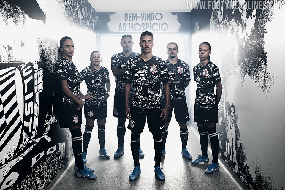 First Ever Nike Kit With Hidden UV A Elements Corinthians 2019